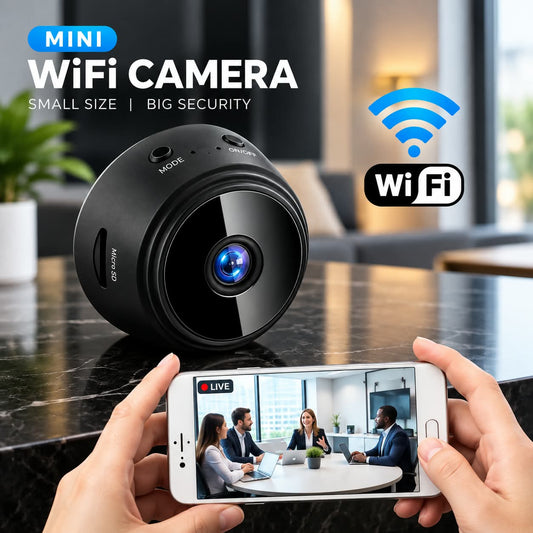A9 Smart WiFi Mini Camera | Full HD 1080P Wireless Security Camera | Motion Detection and Remote Monitoring System